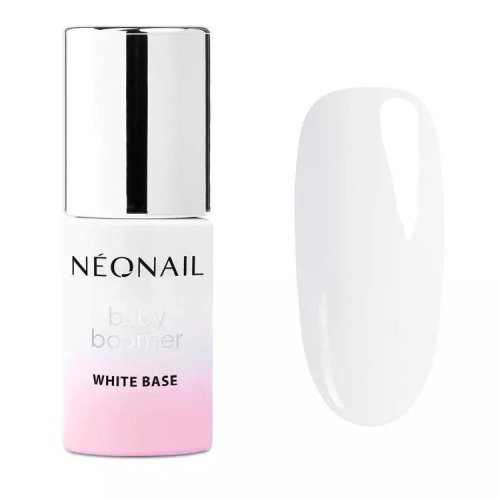 NeoNail - Baby Boomer Base - Baza hybrydowa z kolorem - 7,2 ml - 9566-7 WHITE BASE
