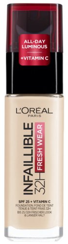 L'Oréal - INFALLIBLE - 32H FRESH WEAR - Podkład do twarzy SPF25 - 30 ml - 180