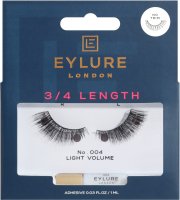 EYLURE - 3/4 LENGTH - NO 004 - Eyelashes on the strip with glue - accents