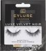 EYLURE - LUXE VELVET NOIR - NIGHTFALL MATTE BLACK FIBRES - Eyelashes on a strip with glue