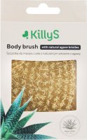 KillyS - Body Brush - Body massage brush with natural agave bristles