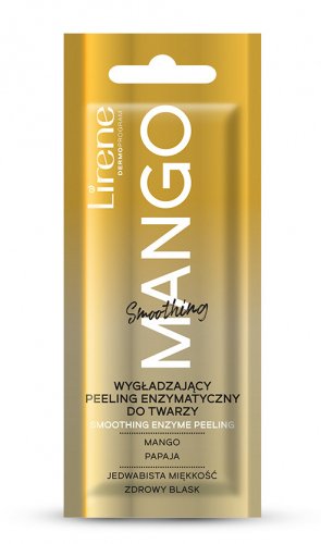 Lirene - SMOOTHING MANGO - Enzyme Peeling - Wygładzający peeling enzymatyczny do twarzy - 6 ml 