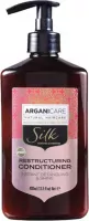 ARGANICARE - SILK - RESTRUCTURING CONDITIONER - Odżywka z jedwabiem rozplątująca włosy - 400 ml 