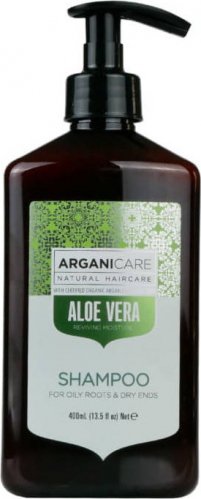 ARGANICARE - ALOE VERA - SHAMPOO - Szampon do włosów z aloesem - 400 ml