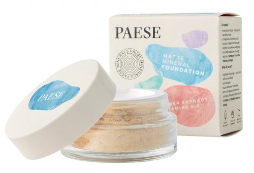 Paese - Matte Mineral Foundation - 7 g