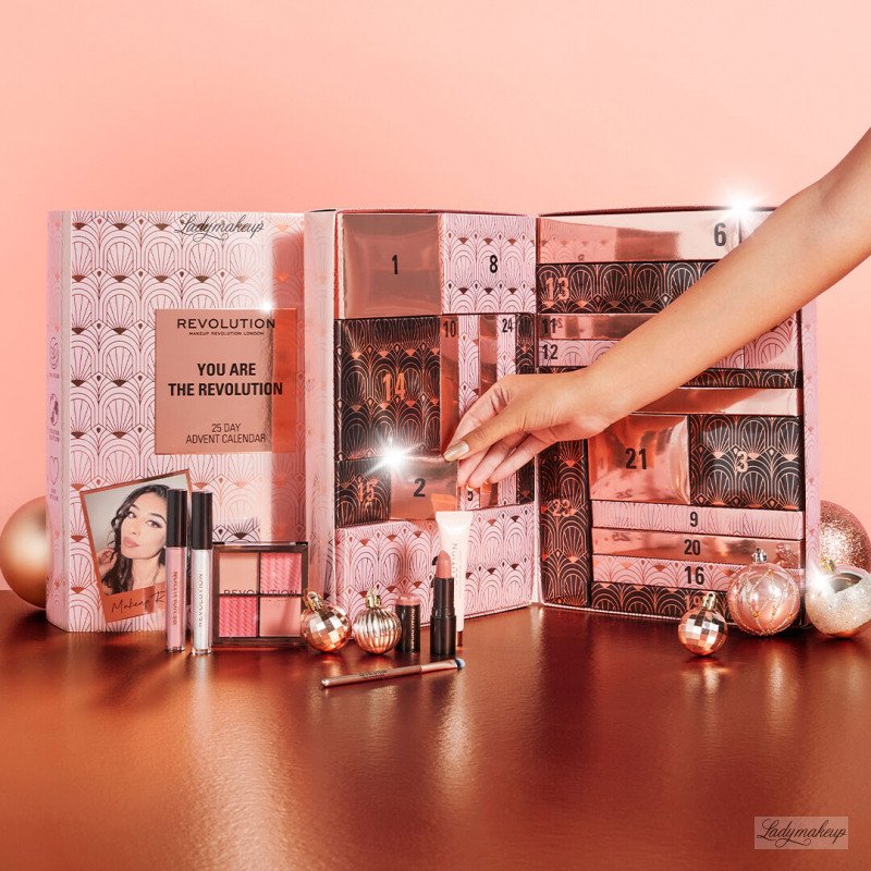 MAKEUP REVOLUTION YOU ARE THE REVOLUTION 25 DAY ADVENT CALENDAR MAKEUP REVOLUTION YOU ARE THE REVOLUTION 25 DAY ADVENT CALENDAR