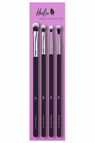 Hulu - Perfect Synthetic Set - Set of 4 make-up brushes