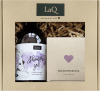 LaQ - Niezapominajka - Zestaw prezentowy dla kobiet - Żel pod prysznic 500 ml + Masło do ciała 200 ml