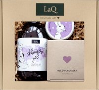 LaQ - Niezapominajka - Gift Set for Women - Shower Gel 500 ml + Body Butter 200 ml + Face Mousse 100 ml