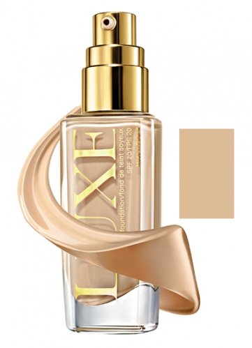 AVON - LUXE - SILKEN FOUNDATION - Face foundation with SPF20 - 30 ml - NATURAL GLAMOUR