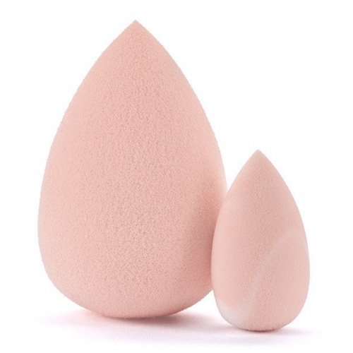 Boho Beauty - Makeup Sponge - Set of 2 makeup sponges - Candy Pink Regular + Mini