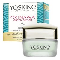 YOSKINE - OKINAWA GREEN CAVIAR - Japanese Wrinkle Eraser - Krem rozprasowujący zmarszczki z kawiorem na dzień i noc 50+ - 50 ml