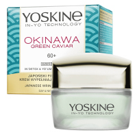 YOSKINE - OKINAWA GREEN CAVIAR - Japanese Wrinkle Re-Plumper - Krem wypełniający zmarszczki z kawiorem na dzień i noc 60+ - 50 ml