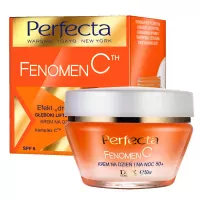 Perfecta - Fenomen C - Efekt drugiej skóry - Głęboki lifting i nawilżanie - Krem na dzień i na noc 50+ SPF6 - 50 ml   