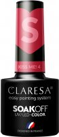 CLARESA - SOAK OFF UV / LED - KISS ME! - Hybrid nail polish - 5 g