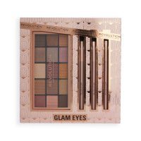 Makeup Revolution - GLAM EYES SET - Eye makeup gift set