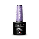 CLARESA - SOAK OFF UV / LED - CLASSIC LOOK - Hybrid nail polish - 5 g - PURPLE - 610 - PURPLE - 610