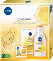 Nivea - Q10 Energy Set - Face care gift set - Anti-wrinkle day cream 50 ml + Anti-wrinkle sheet mask 1 piece + Micellar liquid 400 ml