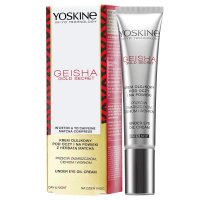 YOSKINE - GEISHA GOLD SECRET - Under Eye Oil Cream - Eye and eyelid oil cream with matcha tea - 15 ml