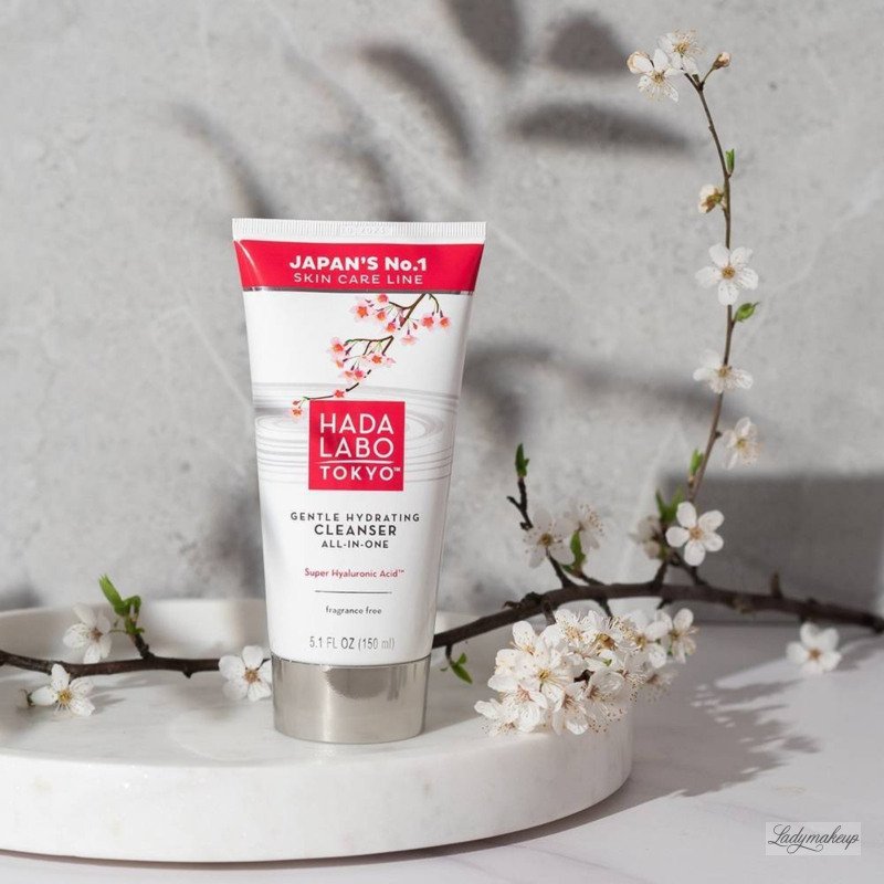 HADA LABO TOKYO Gentle Hydrating Cleanser Face Wash Cream 150 ml