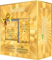 Bielenda - GOLDEN PLACENTA Collagen Reconstructor 60+ Gift set of face care cosmetics - Anti-wrinkle cream concentrate 50 ml + Moisturizing and lifting eye cream 15 ml