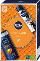 Nivea - Men - Sporty You - Refresh Kit - Gift set for men - Spray antiperspirant 150 ml + 3-in-1 shower gel 250 ml