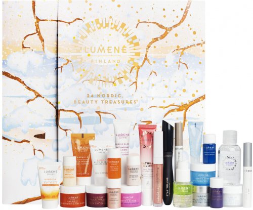 LUMENE - 24 NORDIC BEAUTY TREASURES - Advent calendar with make-up and care cosmetics