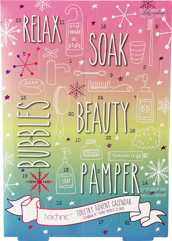 Technic RELAX AND PAMPER Toiletry Advent Calendar