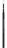 MAYBELLINE - BROW ULTRA SLIM - DEFINING PENCIL - Automatic eyebrow pencil with brush - 07 - BLACK