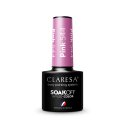 CLARESA - SOAK OFF UV/LED - SUNNY GARDEN - Hybrid nail polish - 5 g - PINK 544 - PINK 544