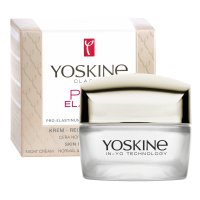 YOSKINE - CLASSIC - PRO ELASTIN 40+ NIGHT CREAM - Krem regenerator skóry na noc do cery normalnej i mieszanej - 50 ml 