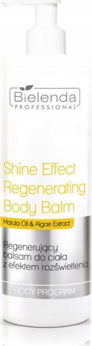 Bielenda Professional - Shine Effect Regenerating Body Balm - Regenerating body balm with brightening effect - 500 ml