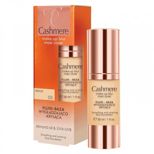 Cashmere - Make-Up Blur Maxi Cover - Smoothing and covering fluid base - 30 ml