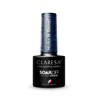 CLARESA - SOAK OFF UV/LED - MAKE IT SHINE! - Hybrid nail polish - 5 g - 1 - 1