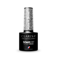 CLARESA - SOAK OFF UV/LED - MAKE IT SHINE! - Hybrid nail polish - 5 g - 7 - 7