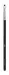 Hulu - Cat Eye Brush - Precyzyjny pędzel do eyelinera i brwi - P144
