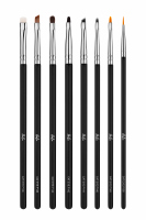Hulu - Perfect Cat Eye Set - Zestaw 8 precyzyjnych pędzli do makijażu
