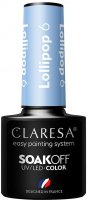 CLARESA - SOAK OFF UV/LED - LOLLIPOP - Hybrid nail polish - 5 g