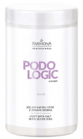 Farmona Professional - PODOLOGIC Fitness - Foot Bath with Silver Ions - Antybakteryjna sól do kąpieli z jonami srebra - 1400 g