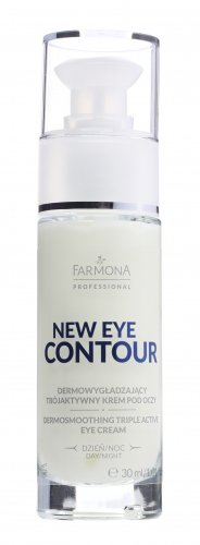 Farmona Professional - New Eye Contour - Dermosmoothing Triple Active Eye Cream - Dermo-smoothing three-active eye cream - 30 ml