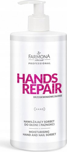 Farmona Professional - HANDS REPAIR - Moisturizing Hand and Nail Sorbet - Moisturizing hand and nail sorbet - 500 ml