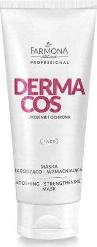 Farmona Professional - DERMACOS - Soothing - Strengthening Mask - Łagodząco - wzmacniająca maska do twarzy - 200 ml 