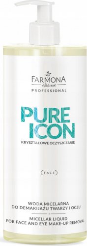 Farmona Professional - PURE ICON - Micellar Liquid - Micellar water for face and eye make-up removal - 500 ml