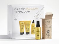 ZIAJA - Pineapple skin training - Gift set - Body mousse + Shower gel + Body mist + Face, neck and cleavage shot