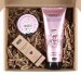 LaQ - Cat Peony - Gift set for women - Body lotion 200 ml + Nourishing face wash mousse 100 ml + Multi-oil serum with vitamin C+E