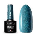 CLARESA - SOAK OFF UV/LED - GLOWING - GALAXY - Hybrid nail polish - 5 g - Galaxy Green  - Galaxy Green 