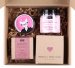 LaQ - Kitty Magnolia - Gift set for women - Face butter 50 ml + Body butter 200 ml + Face wash mousse 100 ml + Natural body wash and depilation mousse 100 g
