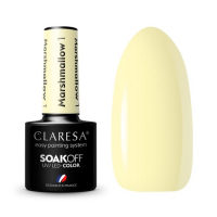 CLARESA - SOAK OFF UV/LED - MARSHMALLOW - Hybrid nail polish - 5 g - 1 - 1