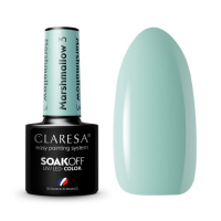 CLARESA - SOAK OFF UV/LED - MARSHMALLOW - Hybrid nail polish - 5 g - 3 - 3