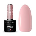 CLARESA - SOAK OFF UV/LED - NUDE - Hybrid nail polish - 5 g - 107 - 107